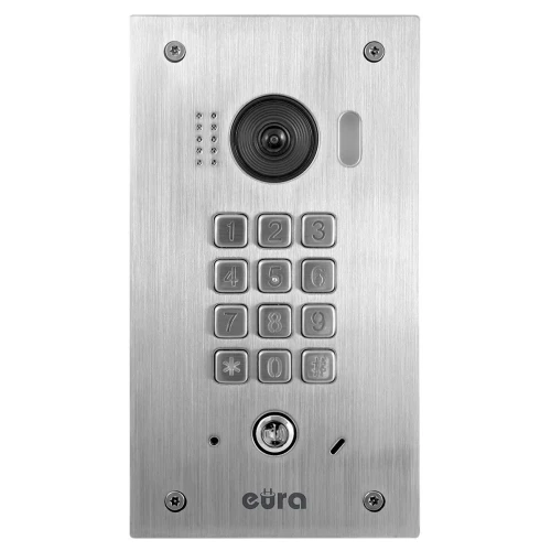 Yttre modulär kassett för EURA VDA-92A5 2EASY en-familj video dörrtelefon, infälld, mekanisk kodlås