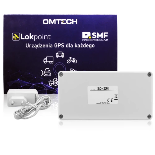 GPS-lokalisator OMTECH LC-230 M-XT, 40000 mAh, Lokpoint, Magneter, Laddare, PrePaid-kort