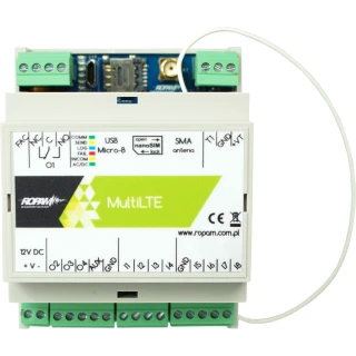 Kommunikationsmodul LTE/GPRS, 12V/DC, MultiLTE-RF-D4M Ropam