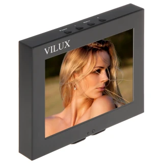 Monitor 2x Video VGA fjärrkontroll VMT-085M 8 tum Vilux
