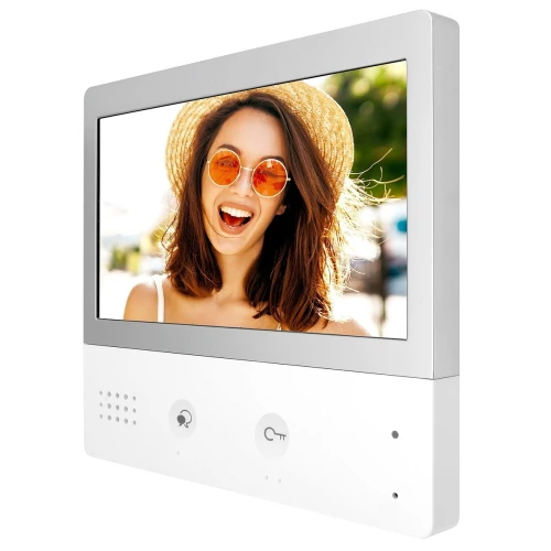 EURA PRO IP VIP-01A5 Monitor - 7" skärm, vit, handsfree, pekskärm