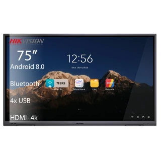 Interaktiv skärm Hikvision DS-D5B75RB/A 75" 4K Android