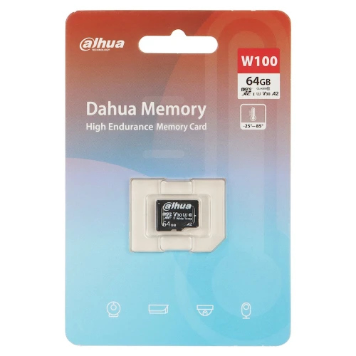 Minneskort TF-W100-64GB microSD UHS-I, SDXC 64