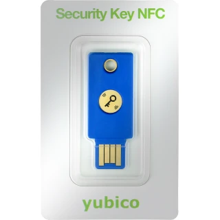 Yubico SecurityKey NFC - U2F FIDO/FIDO2 hårdvarunyckel