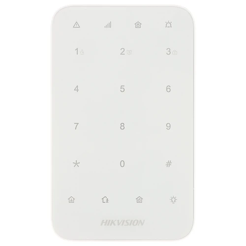 Trådlös tangentbord AX PRO DS-PK1-E-WE Hikvision