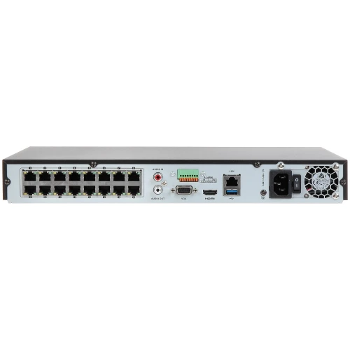 IP-registrator DS-7616NI-K2/16P 16 kanaler 16-portars POE-switch Hikvision