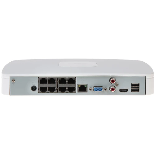 IP-registrator NVR4108-8P-4KS2/L 8 kanaler + 8-portars POE-switch DAHUA