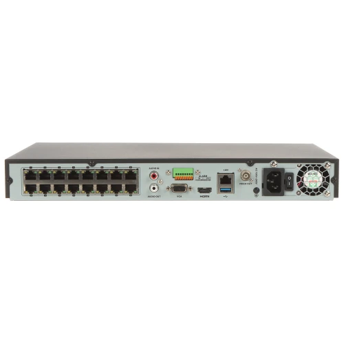 IP-registrator DS-7616NXI-I2/16P/S(C) 16 kanaler +16-portars POE-switch ACUSENSE Hikvision