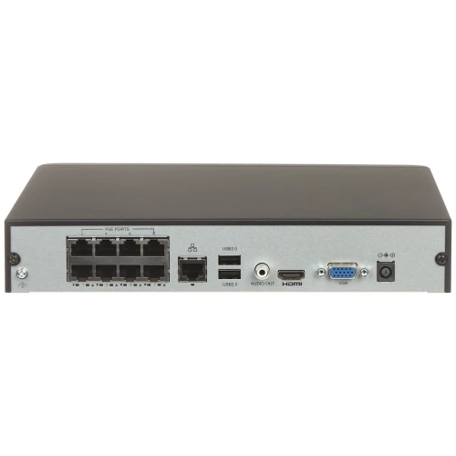 IP-registrator NVR301-08S3-P8 8 kanaler, 8 PoE UNIVIEW