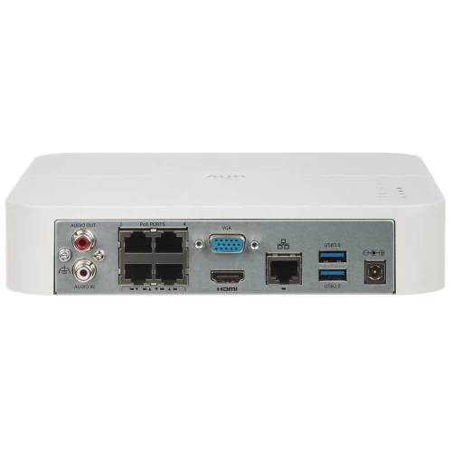 IP-registrator NVR501-04B-LP4 4 kanaler, 4 PoE UNIVIEW