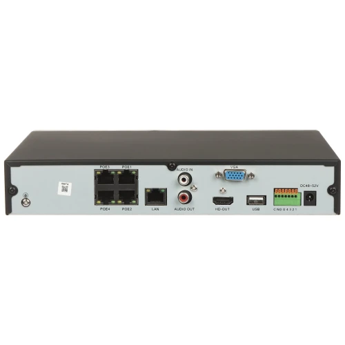 IP-registrator APTI-N0911-4P-I3 9 kanaler, 4 PoE