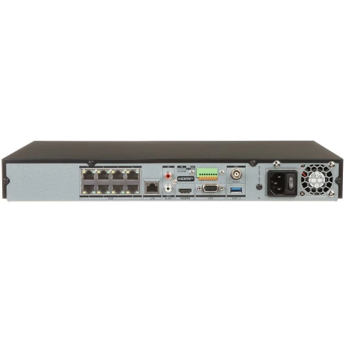 IP-registrator DS-7608NXI-I2/8P/S(E) 8 kanaler, 8 PoE ACUSENSE Hikvision