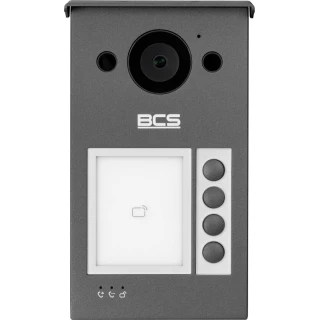 IP-videotelefonpanel BCS-PANX401G-2 4-abonnenters utomhuspanel