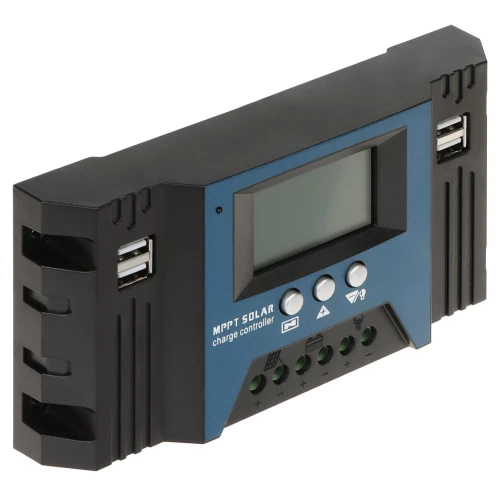 Solregulator för batteriladdning SCC-100A-MPPT-LCD-S2