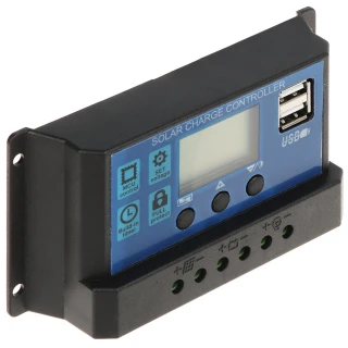 Solregulator för batteriladdning SCC-30A-PWM-LCD-S2