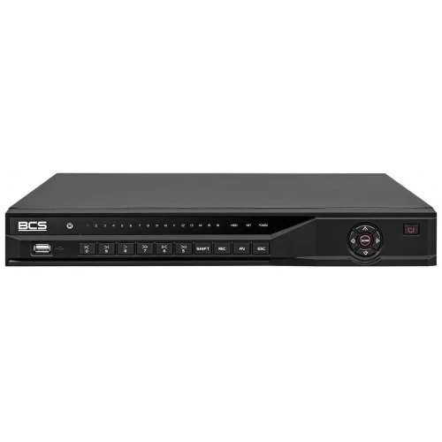 BCS-L-NVR1602-A-4KE-16P(2) 16 kanaler PoE-registrator