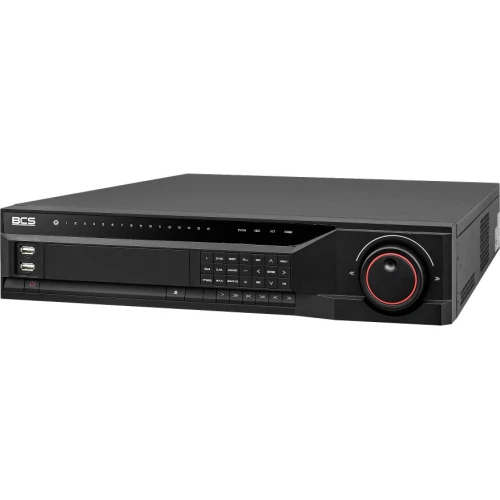 IP-registrator 32-kanals BCS-L-NVR3208-A-4K 8-disk, 32Mpx, HDMI, 4K, BCS LINE