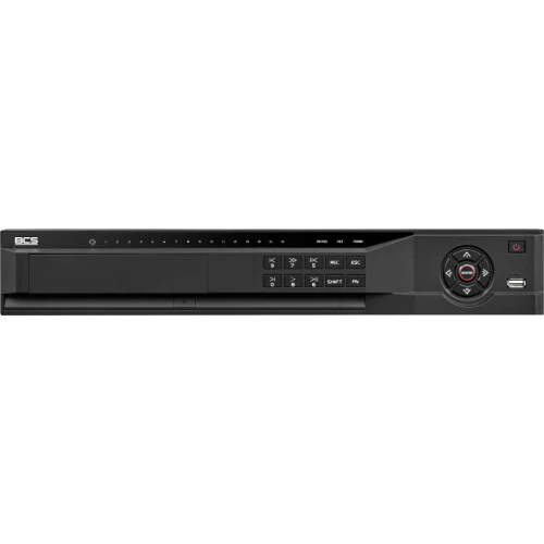 IP-registrator 64 kanaler BCS-L-NVR6408-A-4K stöd upp till 32Mpx