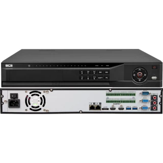 IP-registrator 64 kanaler BCS-L-NVR6404-A-4K stöd upp till 32Mpx