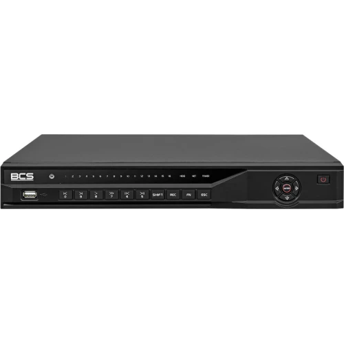 IP-registrator 8-kanals BCS-L-NVR0802-A-4K stöd upp till 32Mpx