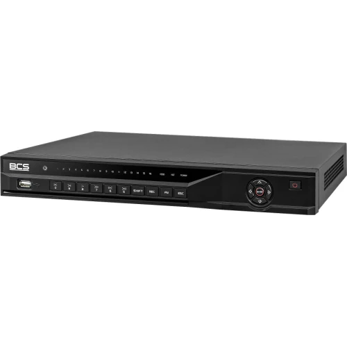 IP-registrator 8-kanals BCS-L-NVR0802-A-4K stöd upp till 32Mpx