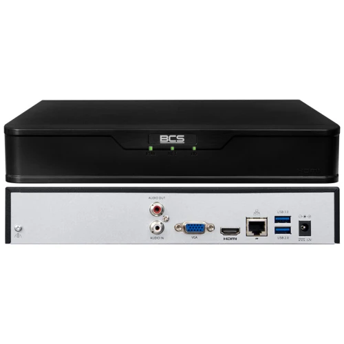 IP-registrator BCS-P-NVR1601-4K(3) 16-kanals 4K