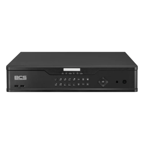 IP-registrator BCS-P-NVR3208R-A-4K-III 32 kanaler 12Mpx