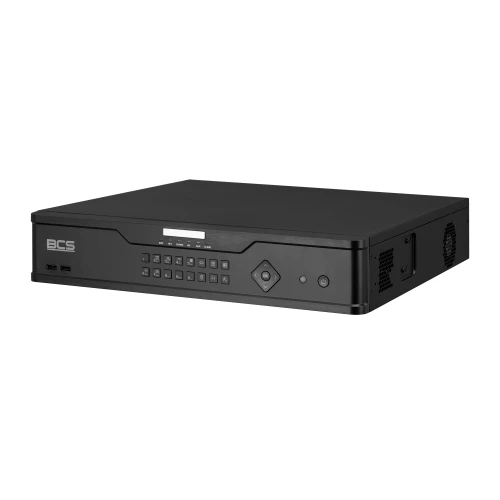 IP-registrator BCS-P-NVR3204R-A-4K-III 32-kanals 12Mpx