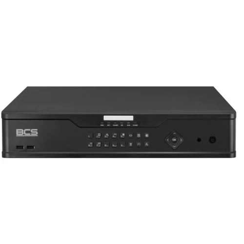 IP-registrator BCS-P-NVR3204R-A-4K-III 32-kanals 12Mpx