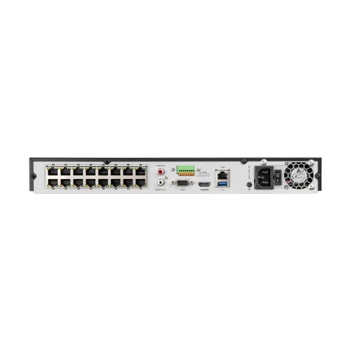 IP-registrator 16-kanals BCS-L-NVR1602-A-4K-16P-AI BCS LINE inbyggda smarta funktioner