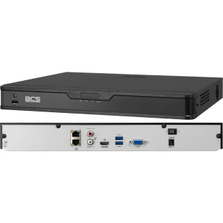 BCS Point BCS-P-NVR3202-4K-E IP-nätverksinspelare 32 kanaler upp till 8 Mpx