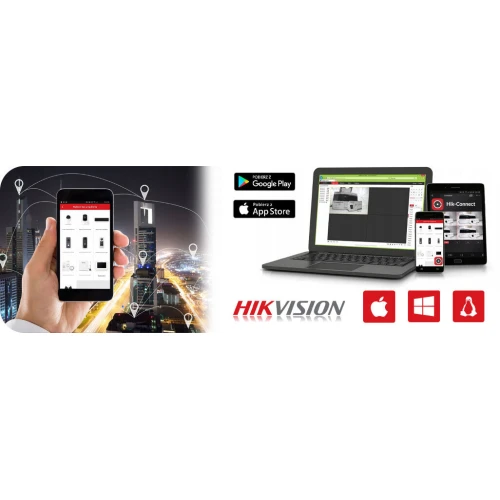 Övervakningsset trådlöst Hikvision Ezviz 6 kameror C3T Pro WiFi 4MPx 1TB