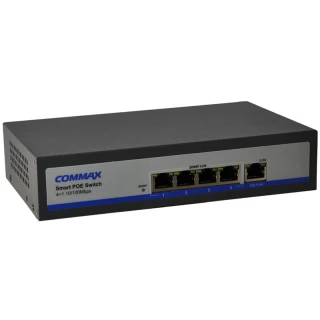 Switch med 5 portar CIOT-H4L2 COMMAX IP 4 POE 1 UPLINK