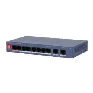 Switch PoE Dahua CS4010-8ET2GT-60 8x PoE 2x Uplink