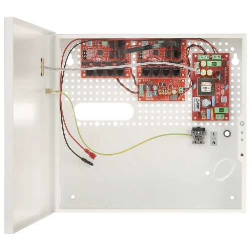 POE-switch med buffert strömförsörjning IPUPS-9-11-F 9-port ATTE