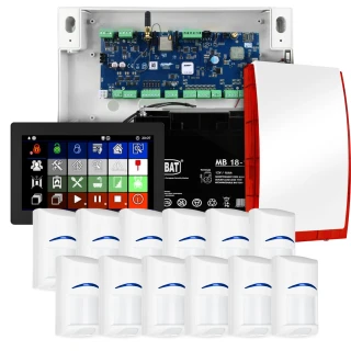 Larmsystem Ropam NeoLTE-IP-64, 12x BOSCH detektor, TPR-7B, GSM, Wi-Fi