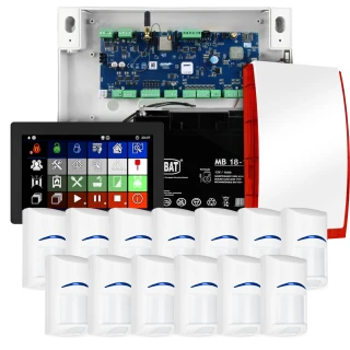 Ropam NeoLTE-IP-64 larmsystem, 13x BOSCH detektor, TPR-7B, GSM, Wi-Fi