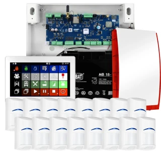 Larmsystem Ropam NeoLTE-IP-64, 16x BOSCH detektor, TPR-7W, GSM, Wi-Fi