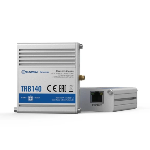 Teltonika TRB140 | Industriell router, IoT LTE-gateway | Cat 4, LTE Gateway