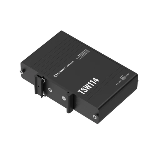 Teltonika TSW114 | Switch | 5x RJ45 1000Mb/s, DIN-skena