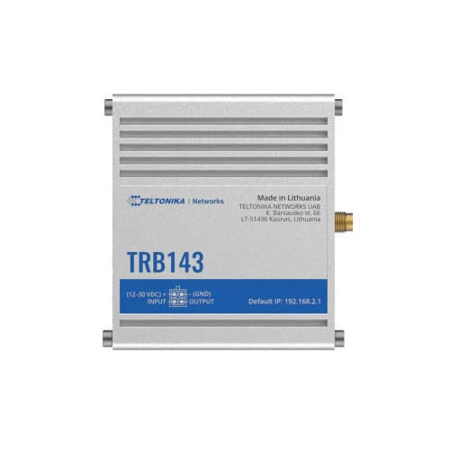Teltonika TRB143 | Gateway, IoT-port | LTE Cat 4, 3G, 2G, M-Bus, Fjärrhantering