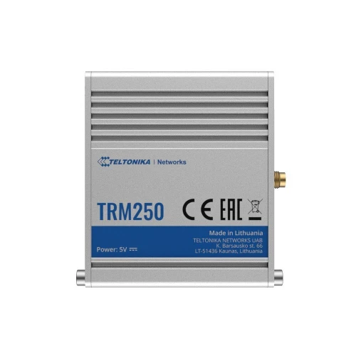 Teltonika TRM250 | Industriell modem | 4G/LTE (Cat M1), NB-IoT, 3G, 2G, mini SIM, IP30
