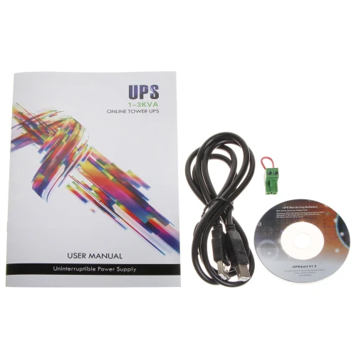 UPS strömförsörjning AT-UPS1000-LCD 1000VA