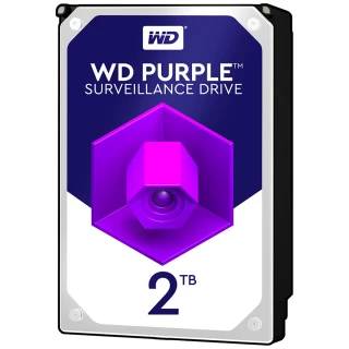 Hårddisk för övervakning WD Purple 2TB