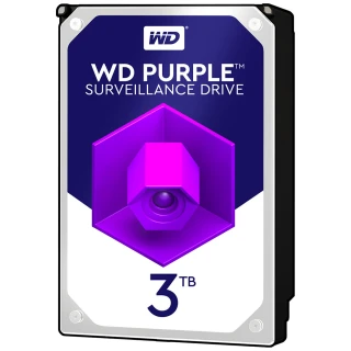 Hårddisk för övervakning WD Purple 3TB