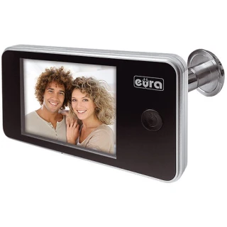 Videodörrkikare EURA VDP-01C1 ERIS SILVER 3,2'' LCD
