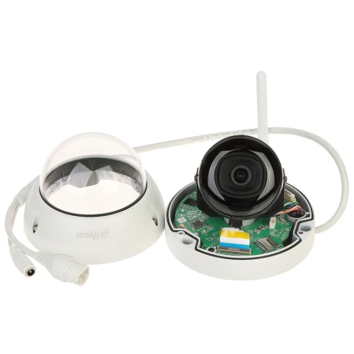 Vandal-säker IP-kamera IPC-HDBW1430DE-SW-0360B Wi-Fi - 4 Mpx 3.6 mm DAHUA