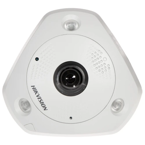 Vandal-säker IP-kamera DS-2CD63C5G0-IVS Fish Eye Hikvision