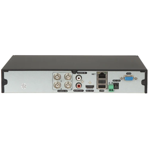 AHD, HD-CVI, HD-TVI, CVBS, TCP/IP-inspelare APTI-XB0401-S31 4 kanaler