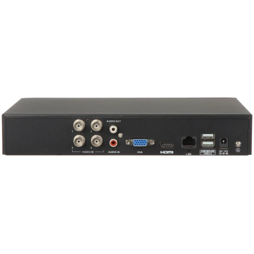 AHD, HD-CVI, HD-TVI, CVBS, TCP/IP XVR-104G 4 kanaler UNIARCH inspelare